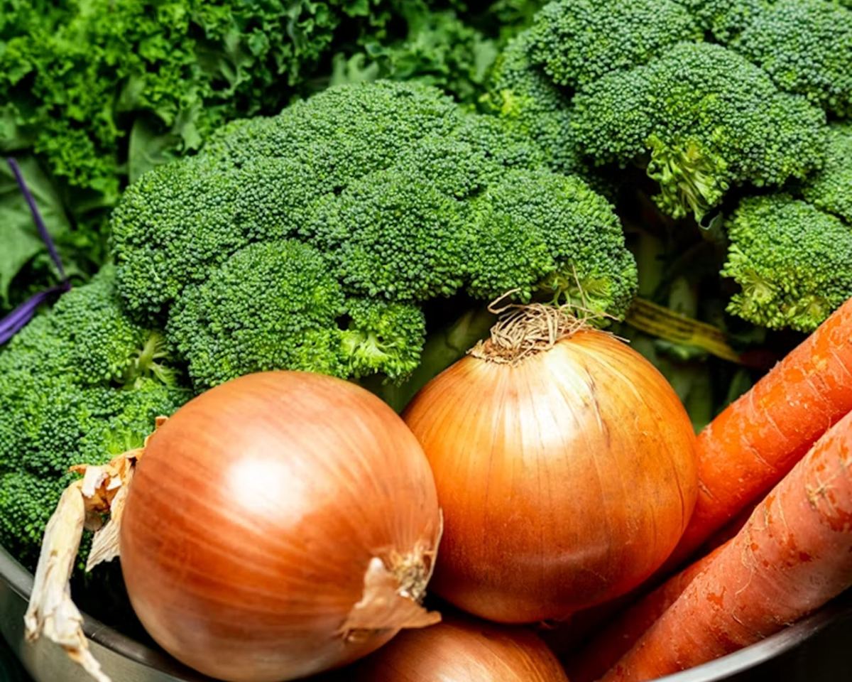 Fresh vegetables in a bowl